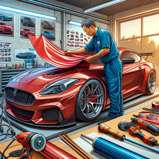 カーラッピング車の洗車ガイド：ラップを長持ちさせるための洗車テクニック